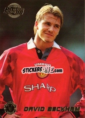 Sticker David Beckham - Premier Gold 1998-1999 n. 86 - Merlin