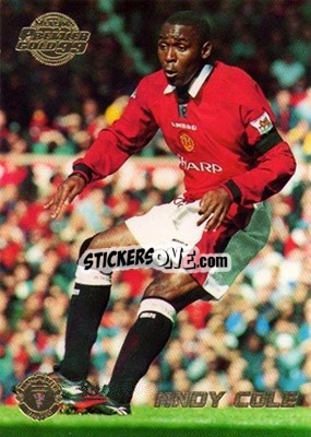 Sticker Andy Cole - Premier Gold 1998-1999 n. 88 - Merlin