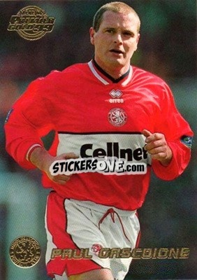 Sticker Paul Gascoigne - Premier Gold 1998-1999 n. 96 - Merlin