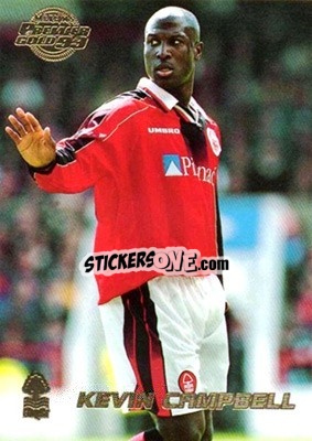 Sticker Kevin Campbell - Premier Gold 1998-1999 n. 112 - Merlin