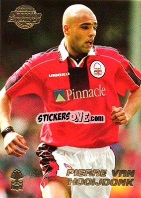 Sticker Pierre Van Hooijdonk - Premier Gold 1998-1999 - Merlin