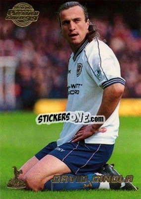 Sticker David Ginola - Premier Gold 1998-1999 n. 134 - Merlin