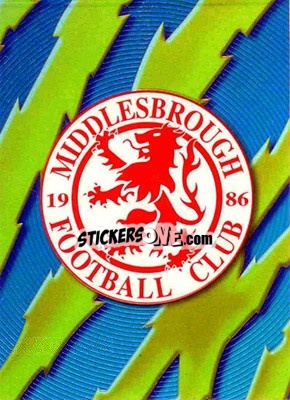 Sticker Middlesbrough - Premier Gold 1998-1999 - Merlin
