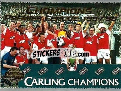 Sticker Champions - Premier Gold 1998-1999 n. B1 - Merlin
