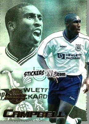 Sticker Sol Campbell - Premier Gold 1998-1999 n. B5 - Merlin