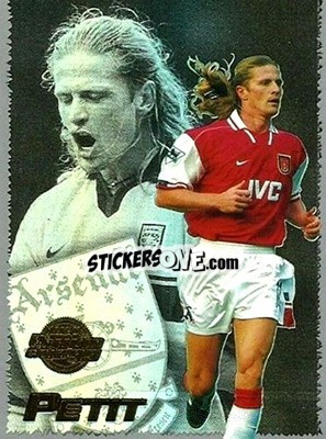 Sticker Emmanuel Petit - Premier Gold 1998-1999 n. B7 - Merlin
