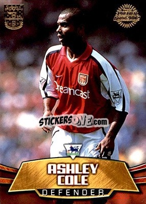 Sticker Ashley Cole - Premier Gold 2001-2002 n. A4 - Topps