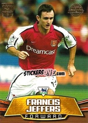 Figurina Francis Jeffers - Premier Gold 2001-2002 n. A5 - Topps