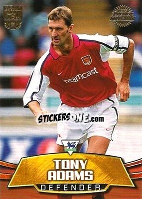 Sticker Tony Adams - Premier Gold 2001-2002 - Topps