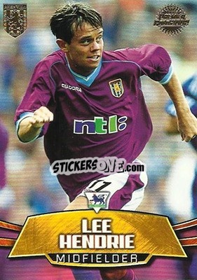 Sticker Lee Hendrie - Premier Gold 2001-2002 n. AV2 - Topps