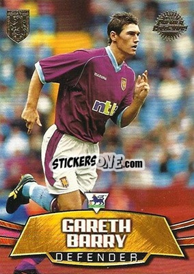 Sticker Gareth Barry - Premier Gold 2001-2002 - Topps