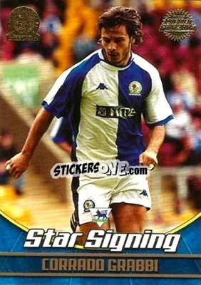 Sticker Corrado Grabbi - Premier Gold 2001-2002 n. BR1 - Topps