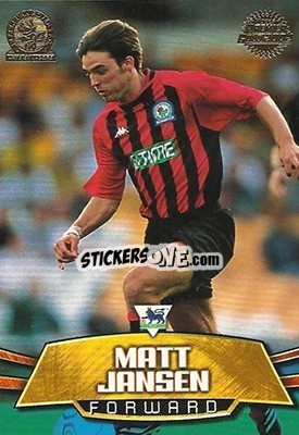 Sticker Matt Jansen - Premier Gold 2001-2002 n. BR3 - Topps