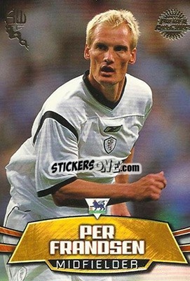 Sticker Per Frandsen - Premier Gold 2001-2002 n. BW3 - Topps