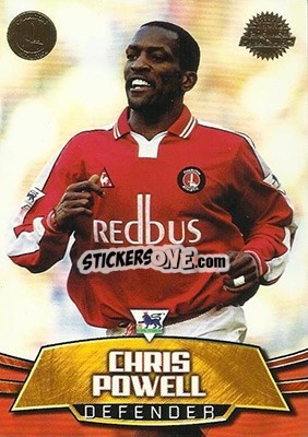Sticker Chris Powell - Premier Gold 2001-2002 n. CA1 - Topps