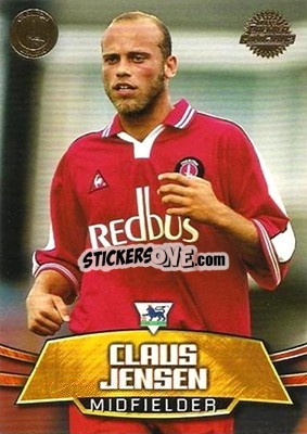 Sticker Claus Jensen - Premier Gold 2001-2002 - Topps