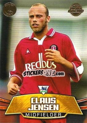 Sticker Claus Jensen - Premier Gold 2001-2002 n. CA5 - Topps