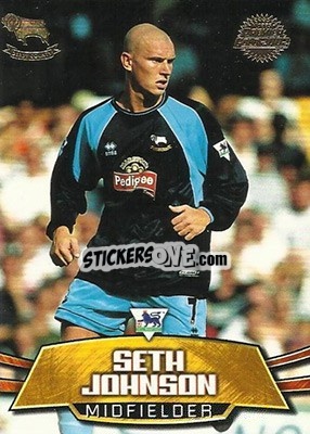 Sticker Seth Johnson - Premier Gold 2001-2002 - Topps
