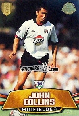 Sticker John Collins - Premier Gold 2001-2002 n. F2 - Topps