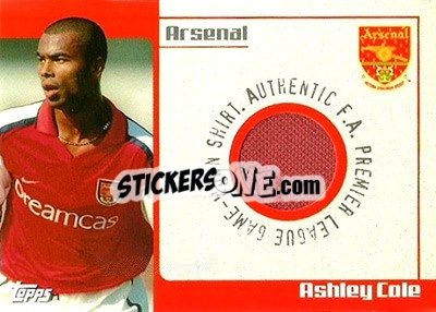 Sticker Ashley Cole - Premier Gold 2001-2002 n. GWS1 - Topps