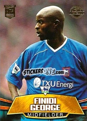 Cromo Finidi George - Premier Gold 2001-2002 - Topps