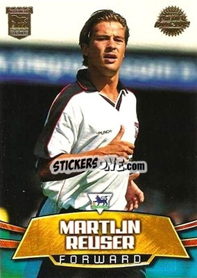 Sticker Martijn Reuser - Premier Gold 2001-2002 - Topps