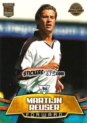 Sticker Martijn Reuser - Premier Gold 2001-2002 n. IT4 - Topps