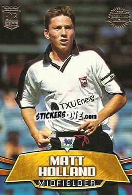 Sticker Matt Holland - Premier Gold 2001-2002 n. IT5 - Topps