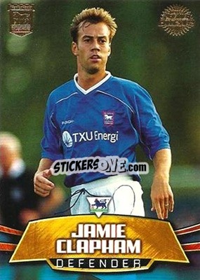 Sticker Jamie Clapham - Premier Gold 2001-2002 n. IT7 - Topps