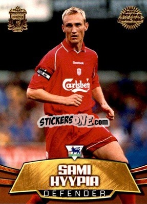 Cromo Sami Hyypia - Premier Gold 2001-2002 n. L2 - Topps