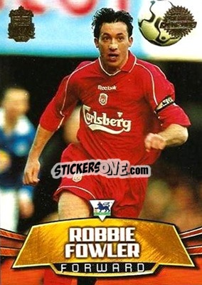 Sticker Robbie Fowler - Premier Gold 2001-2002 - Topps