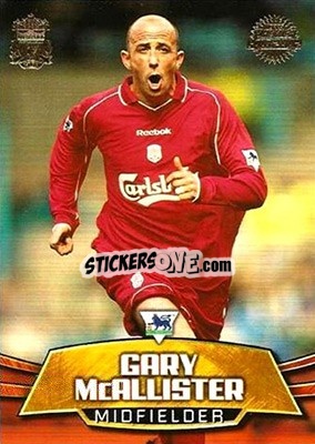 Sticker Gary McAllister - Premier Gold 2001-2002 - Topps