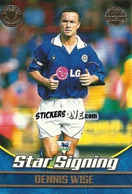 Sticker Dennis Wise - Premier Gold 2001-2002 n. LC1 - Topps