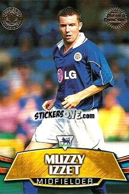 Sticker Muzzy Izzet - Premier Gold 2001-2002 n. LC2 - Topps