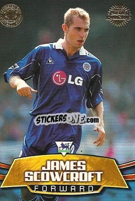 Sticker James Scowcroft - Premier Gold 2001-2002 - Topps
