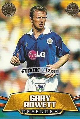 Sticker Gary Rowett - Premier Gold 2001-2002 n. LC5 - Topps