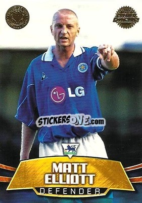 Sticker Matt Elliott - Premier Gold 2001-2002 n. LC6 - Topps