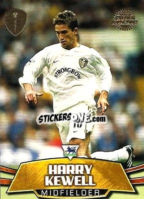 Sticker Harry Kewell - Premier Gold 2001-2002 n. LU2 - Topps