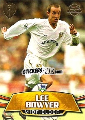 Sticker Lee Bowyer - Premier Gold 2001-2002 n. LU8 - Topps