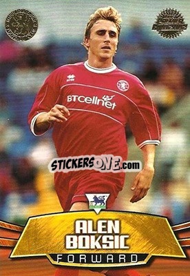 Sticker Alen Boksic - Premier Gold 2001-2002 n. M1 - Topps
