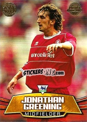 Figurina Jonathan Greening - Premier Gold 2001-2002 - Topps