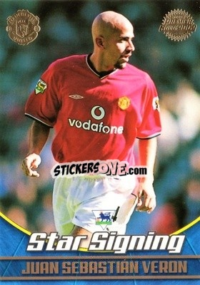 Figurina Juan Sebastian Veron - Premier Gold 2001-2002 - Topps