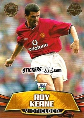 Sticker Roy Keane - Premier Gold 2001-2002 n. MU6 - Topps