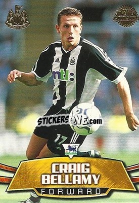 Sticker Craig Bellamy - Premier Gold 2001-2002 - Topps