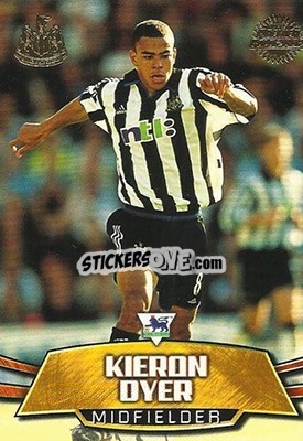 Sticker Kieron Dyer - Premier Gold 2001-2002 n. NU4 - Topps