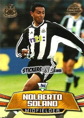 Sticker Nobby Solano - Premier Gold 2001-2002 - Topps