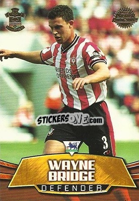 Sticker Wayne Bridge - Premier Gold 2001-2002 n. S1 - Topps