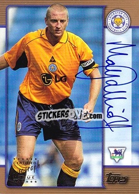 Sticker Matt Elliot - Premier Gold 2001-2002 n. SS15 - Topps