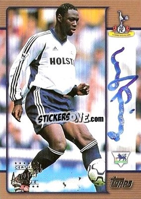 Sticker Ledley King - Premier Gold 2001-2002 n. SS25 - Topps