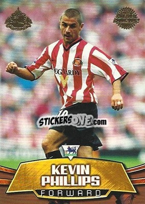 Sticker Kevin Phillips - Premier Gold 2001-2002 n. SU2 - Topps